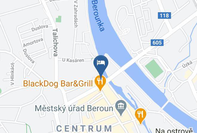 Beroun - Hotel Maxim Maps