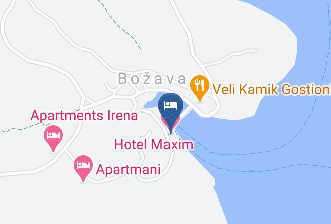 Sali - Hotel Maxim Maps