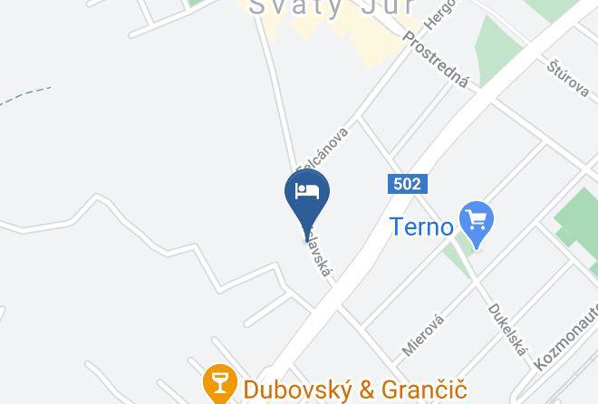 Pezinok - Hotel Maxim Maps