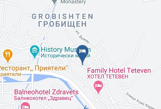 Teteven - Hotel Maxim Maps