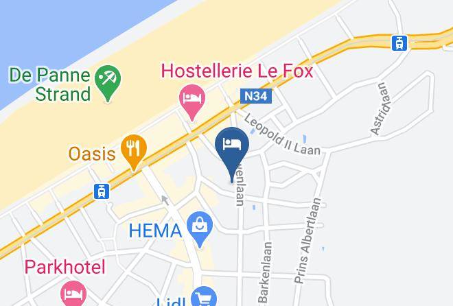 West Flanders - Hotel Maxim Maps