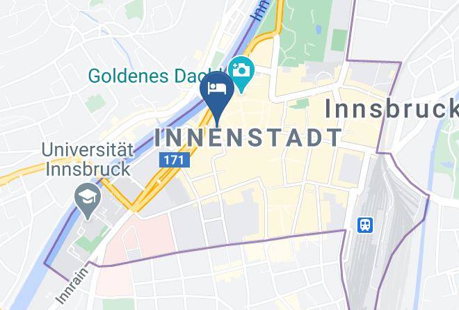 Innsbruck Stadt - Hotel Maximilian Stadthaus Penz Maps