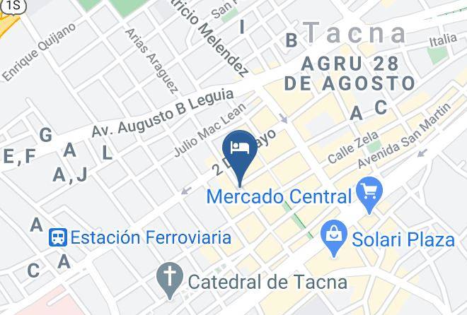 Tacna - Hotel Maximo's Maps