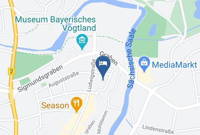 Hof - Hotel Maxplatz Maps