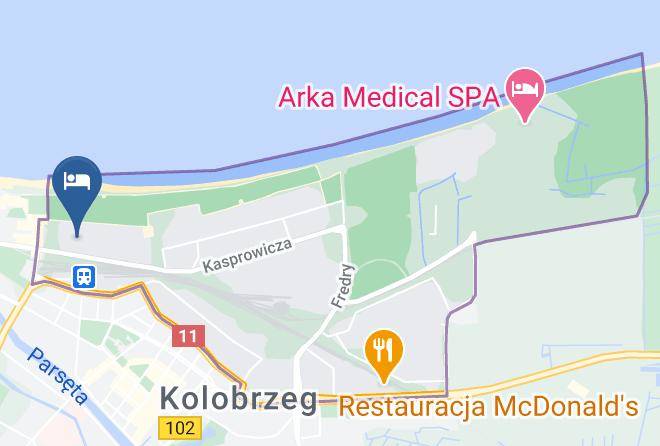 Hotel Maxymilian Map