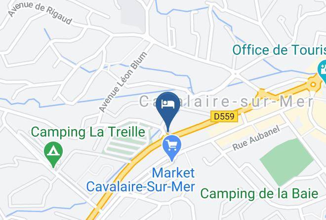 Var - Hotel Le Maya Maps