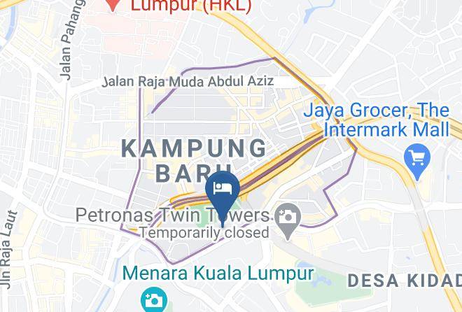 Kuala Lumpur - Hotel Maya Kuala Lumpur Maps