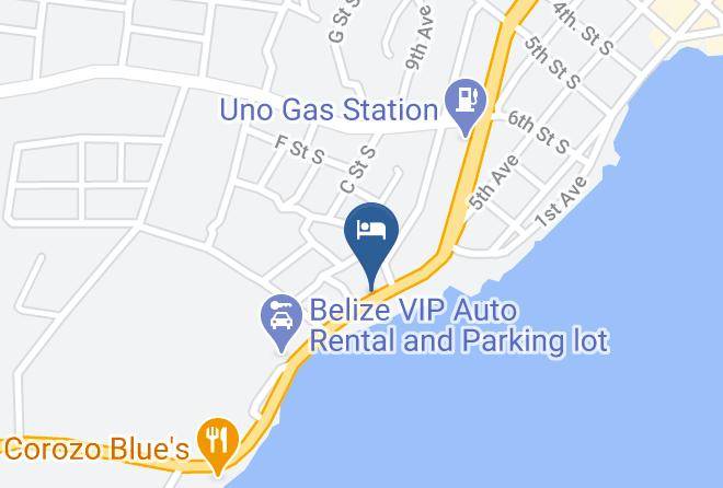 Corozal - Hotel Maya Maps