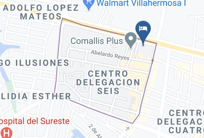 City Centre - Hotel Maya Tabasco Maps