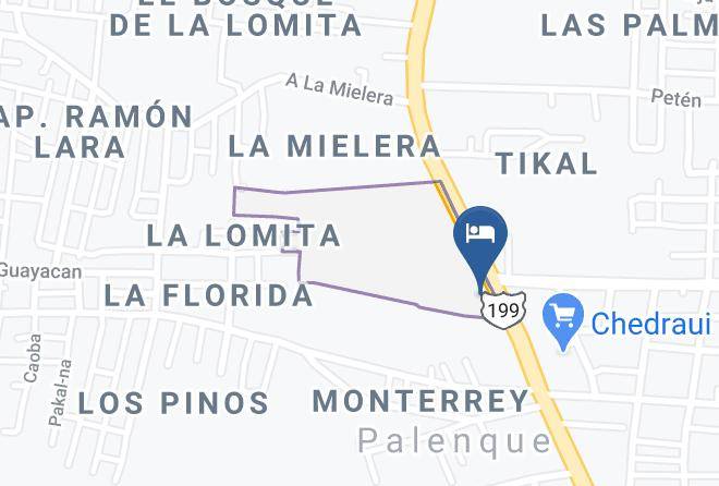 Palenque - Hotel Maya Tucan Maps
