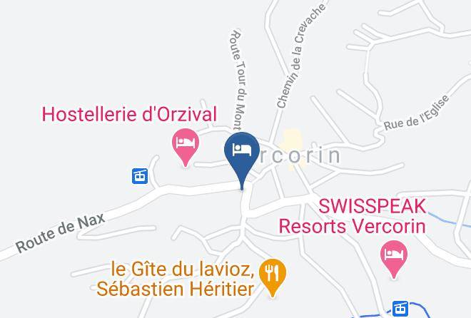 Sierre - Hotel Mayens Maps