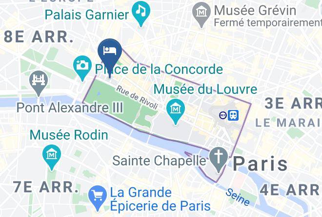 Paris - Hotel Mayfair Paris Maps