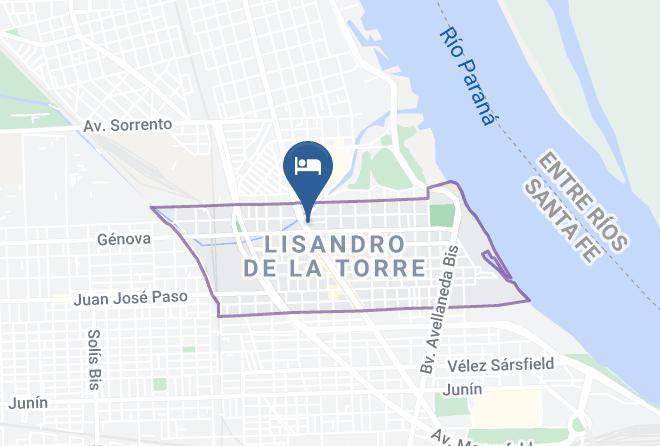 Rosario - Hotel Mayoral Maps