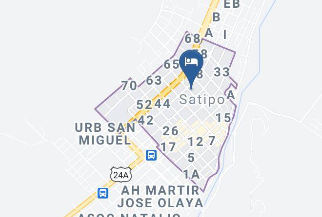 Satipo - Hotel Mayros Maps