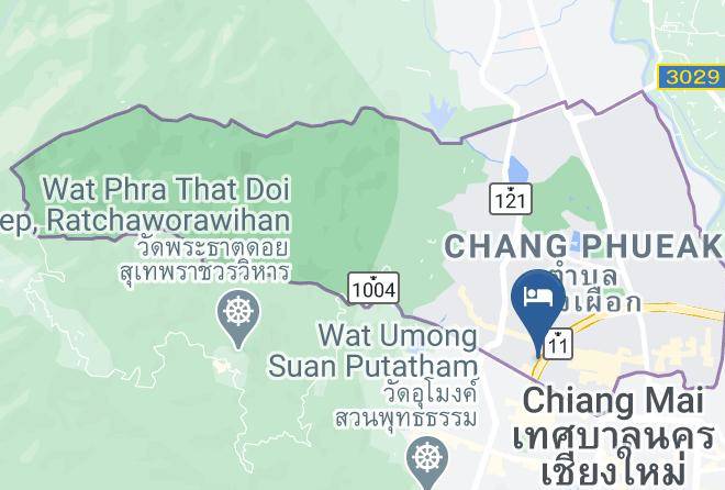 Amphoe Mueang Chiang Mai - Hotel Mayu Maps