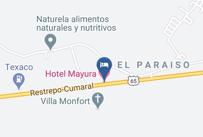 Hotel Mayura Map