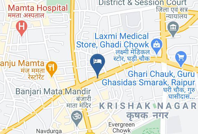 Raipur - Hotel Mayura Raipur Maps