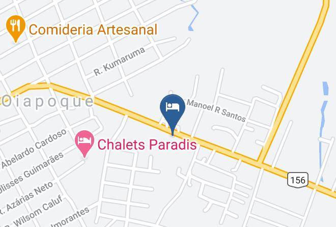 Oiapoque - Hotel Mazagao Maps