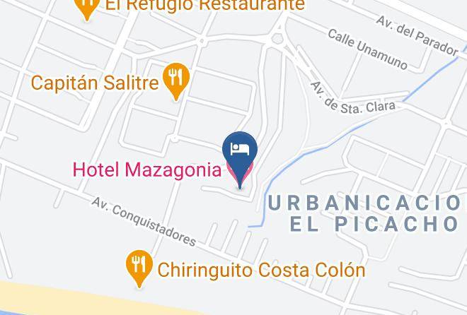 Huelva - Hotel Mazagonia Maps