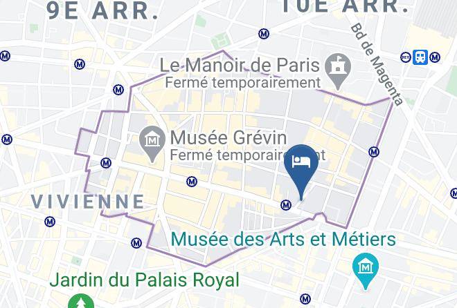 Paris - Hotel Mazagran Maps
