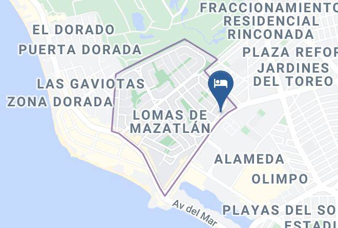 Mazatlan - Hotel Mazatlan Maps