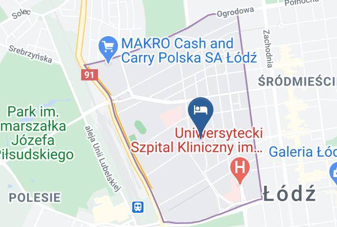 Lodz - Hotel Mazowiecki Maps