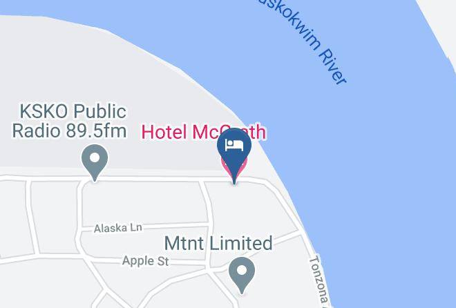 Yukon Koyukuk C A - Hotel Mcgrath Maps