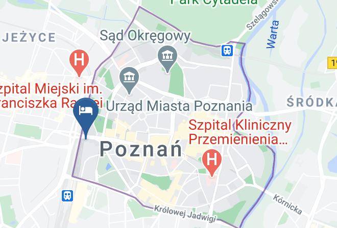 Poznan - Hotel Mcm Maps