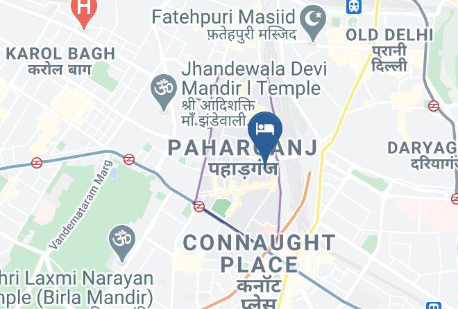 Paharganj - Hotel Md International Maps