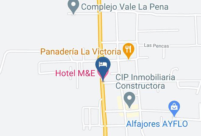 Santa Rosa Dellara - Hotel M&e Maps