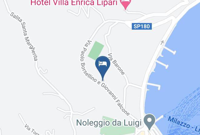 Messina - Hotel Mea Lipari Aeolian Charme Maps