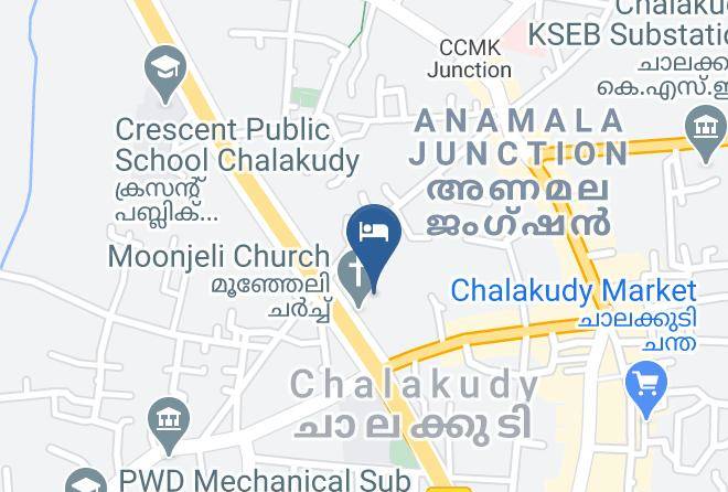 Hotel Meadows International Map