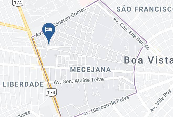 Boa Vista - Hotel Mecejana Maps