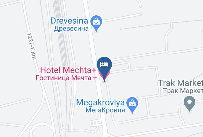 Khabarovsk - Hotel Mechta Maps