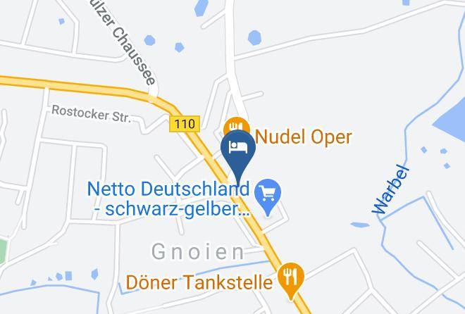 Hotel Mecklenburger Hof Gnoien Map