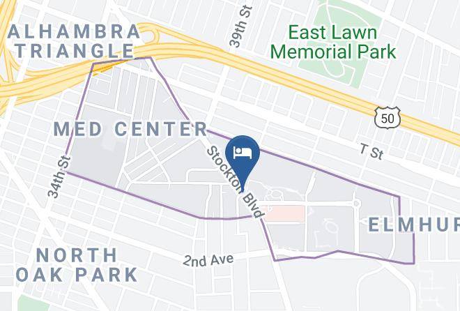 Sacramento - Hotel Med Park Ascend Hotel Collection Maps