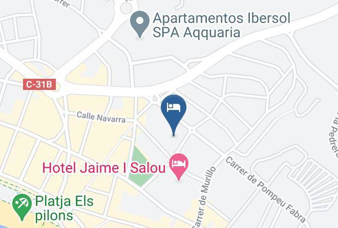 Tarragona - Hotel Med Playa Piramide Maps