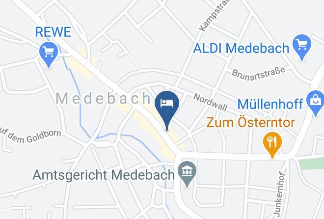 Hochsauerlandkreis - Hotel Medebach Zum Schwanenkonig Maps