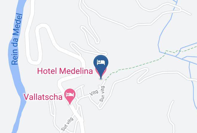 Surselva - Hotel Medelina Maps
