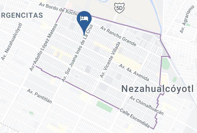 Ciudad Nezahualcoyotl - Hotel Medellin Maps