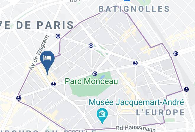 Paris - Hotel Mederic Maps