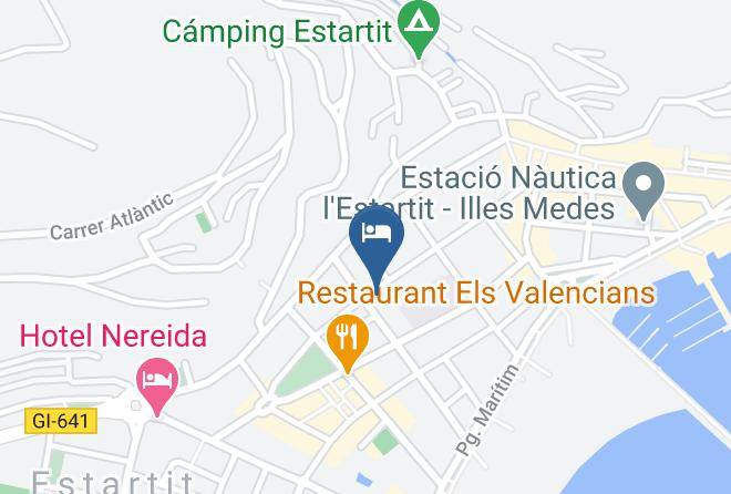Girona - Hotel Medes Ii Maps