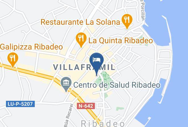Lugo - Hotel Mediante Maps