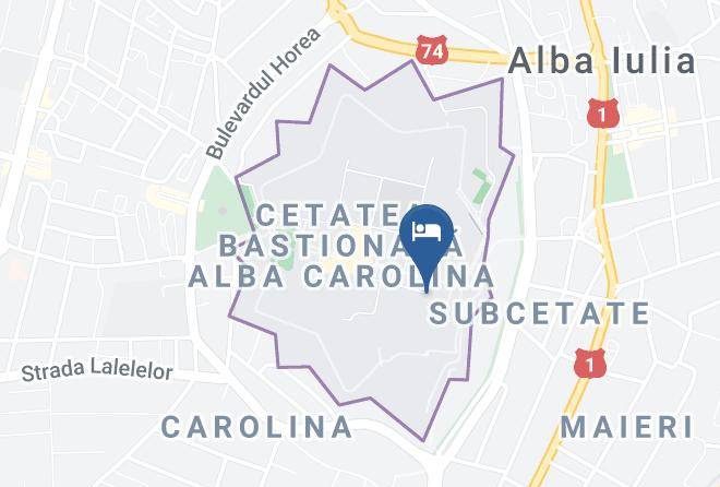 Alba Iulia - Hotel Medieval Maps