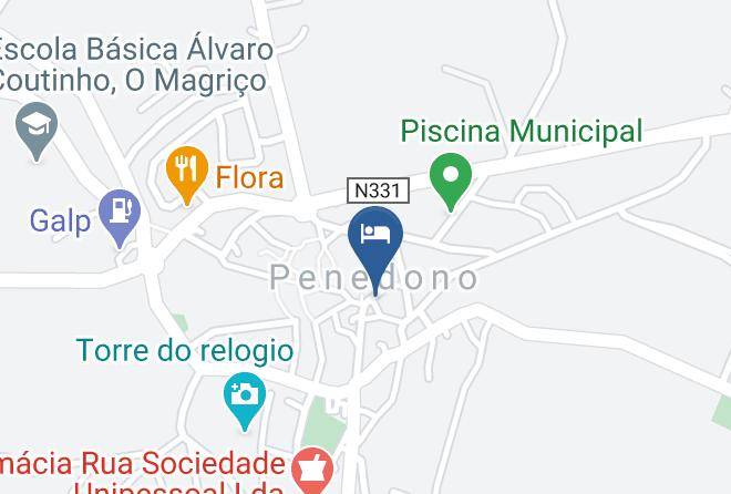 Penedono - Hotel Medieval De Penedono Maps