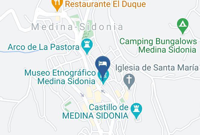 Cadiz - Hotel Medina Sidonia Maps