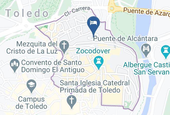 Toledo - Hotel Medina Maps