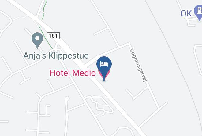 Fredericia - Hotel Medio Maps