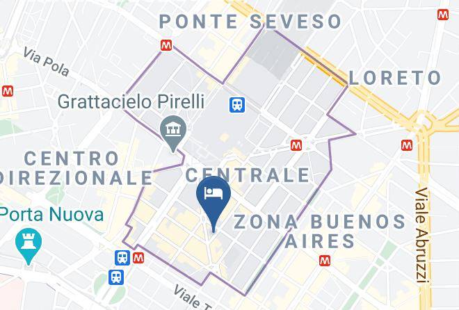 Milan - Hotel Mediolanum Maps
