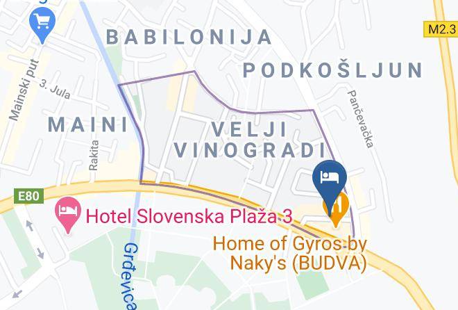 Hotel Mediteraneo Map